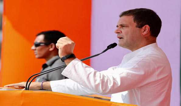 भाजपा के सारे चौकीदार चोर हैं..नमो, अरुण जेटली, राजनाथ सिंह: राहुल