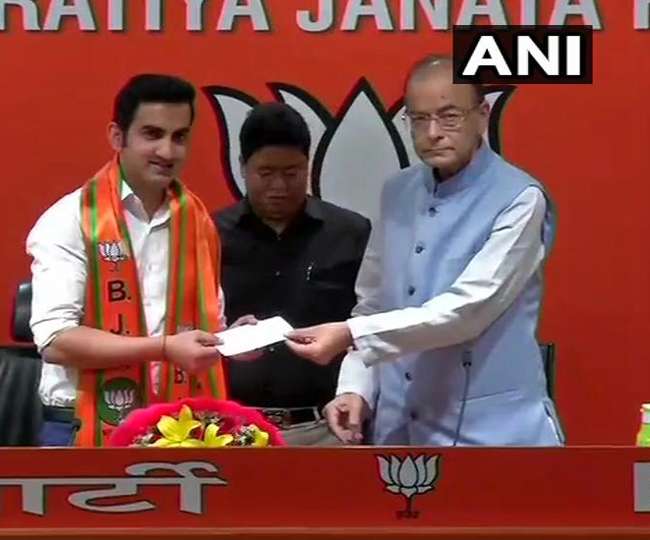 मशहूर क्रिकेटर गौतम गंभीर भाजपा में हुए शामिल, नई दिल्ली सीट से चुनाव लड़ने की संभावना.!