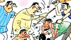 किराया मांगने पर परिचालक से मारपीट, बस का शीशा तोड़ा